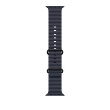 Ремешок для Apple Watch 49mm Navy Ocean Band Black Titanium Finish (Темно-синий) Ремешок для Apple Watch 49mm Navy Ocean Band Black Titanium Finish (Темно-синий)