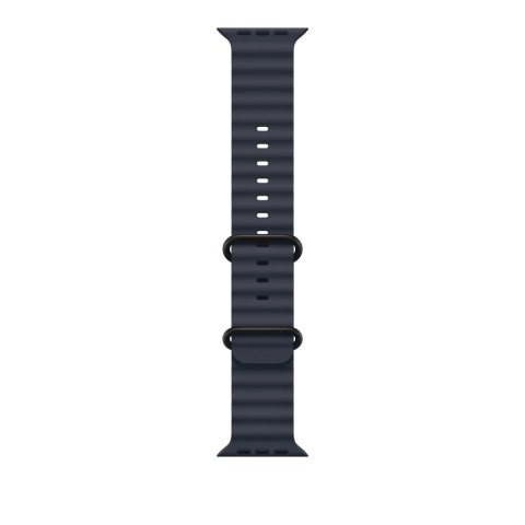 Ремешок для Apple Watch 49mm Navy Ocean Band Black Titanium Finish (Темно-синий)