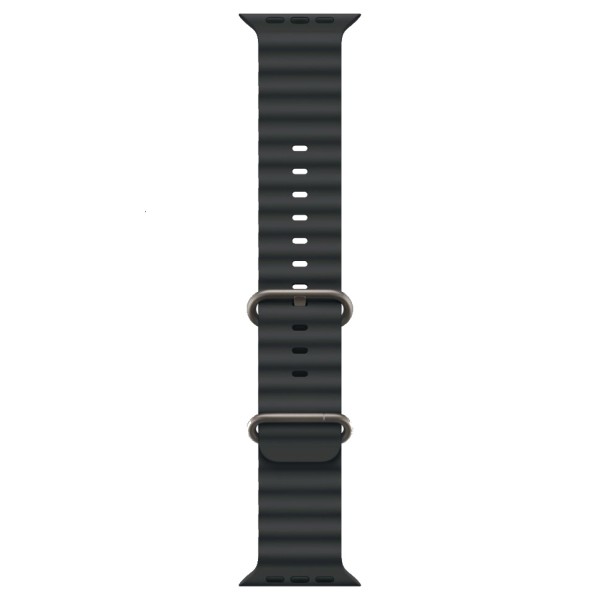 Ремешок для Apple Watch 49mm  Black Ocean Band (Черный) 
