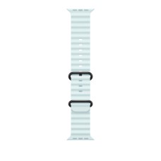Ремешок для Apple Watch 49mm Ice Blue Ocean Band Black Titanium Finish Ремешок для Apple Watch 49mm Ice Blue Ocean Band Black Titanium Finish
