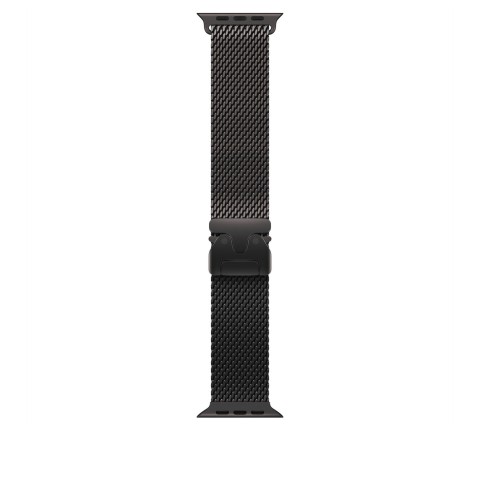 Ремешок для Apple Watch 49mm Black Titanium Milanese Loop - M (Черный) (MXKG3)