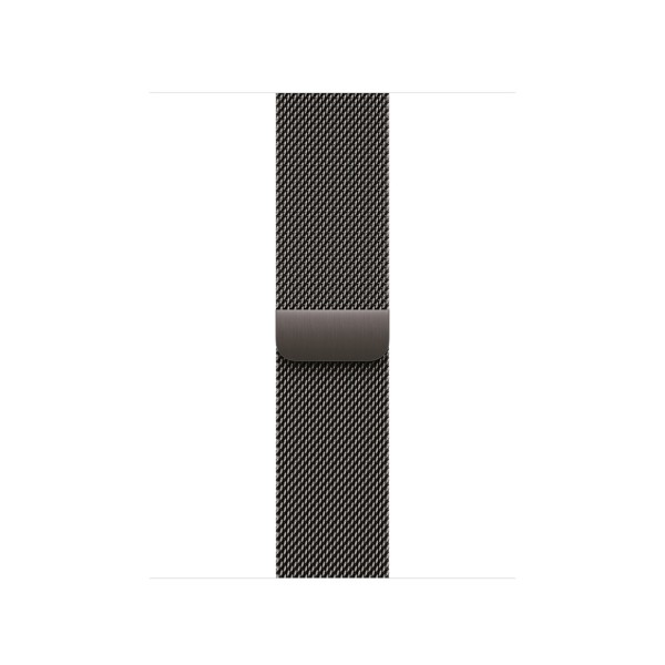 Ремешок для Apple Watch 46mm Slate Milanese Loop - S/M (Черный)