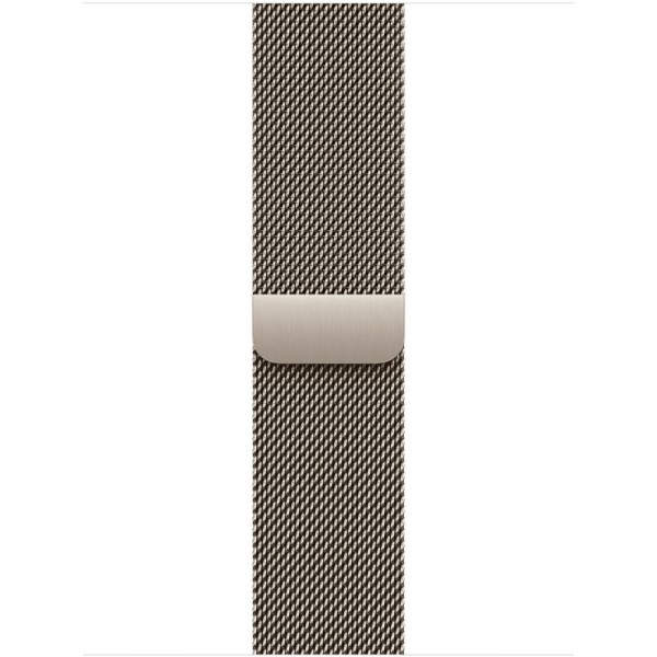 Ремешок для Apple Watch 46mm Natural Milanese Loop - S/M (Бежевый)