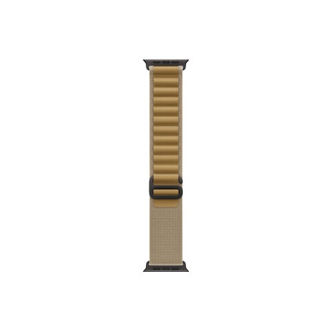Ремешок для Apple Watch Ultra 49mm Tan Alpine Loop - M (Черный) Black Titanium Finish