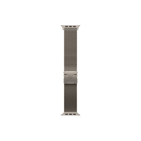 Ремешок для Apple Watch 49mm Natural Titanium Milanese Loop - M (MXKD3)