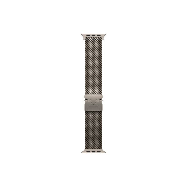 Ремешок для Apple Watch 49mm Natural Titanium Milanese Loop - M (MXKD3)