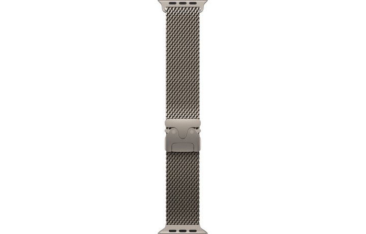Ремешок для Apple Watch 49mm Natural Titanium Milanese Loop - S (MXKC3)