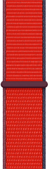 Ремешок для Apple Watch 40mm Red Sport Loop (Красный)