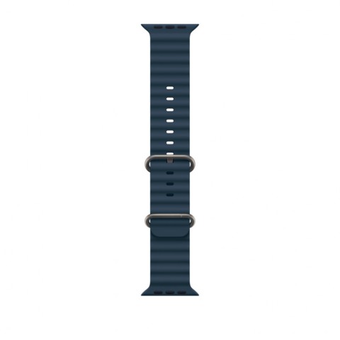 Ремешок для Apple Watch 49mm Ocean Band - Синий (Blue) MT633