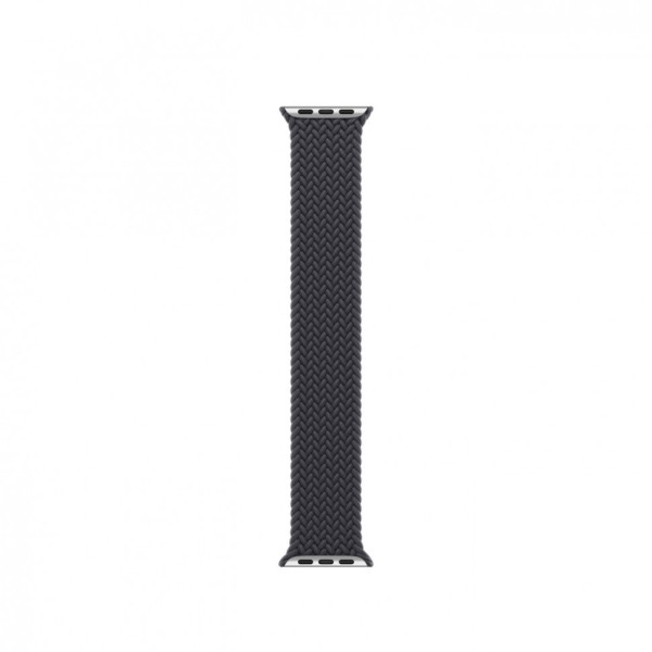 Ремешок для Apple Watch 45mm Midnight Braided Solo Loop - Size 11 (Черный) 