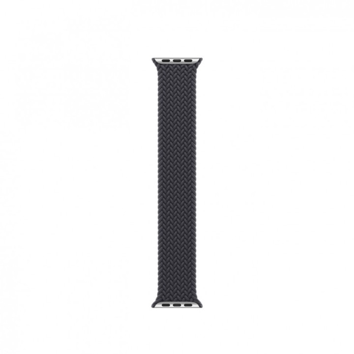 Ремешок для Apple Watch 45mm Midnight Braided Solo Loop - Size 11 (Черный)