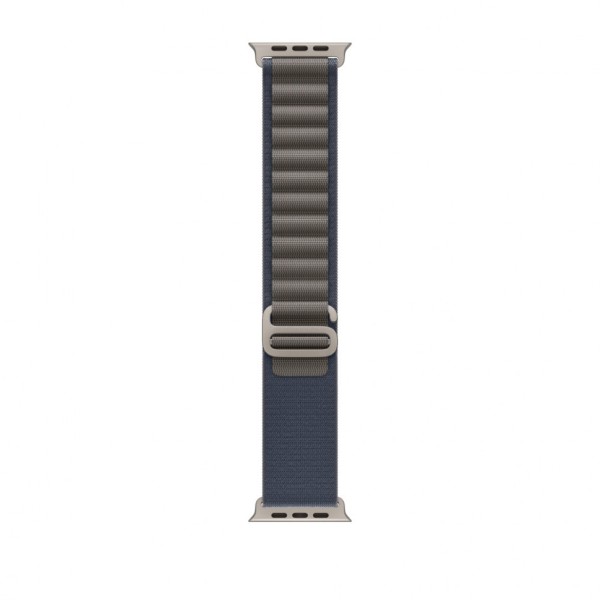 Ремешок для Apple Watch Ultra 49mm Blue Alpine Loop - M (Синий) (MT5L3)