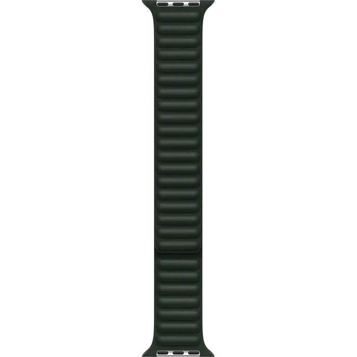 Ремешок для Apple Watch 41mm Sequoia Green Leather Link (Зеленый)