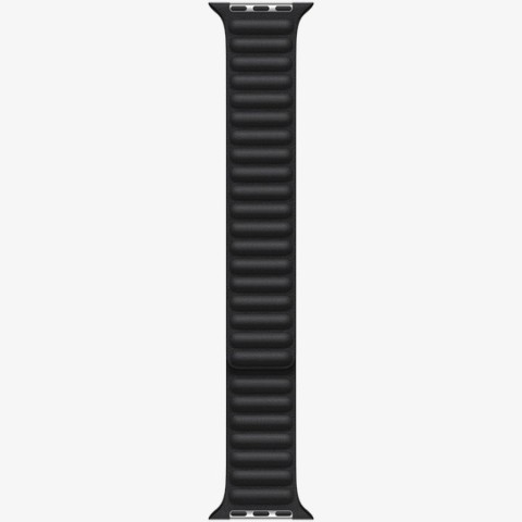 Ремешок для Apple Watch 41mm Midnight Leather Link Ink S/M (Черный)