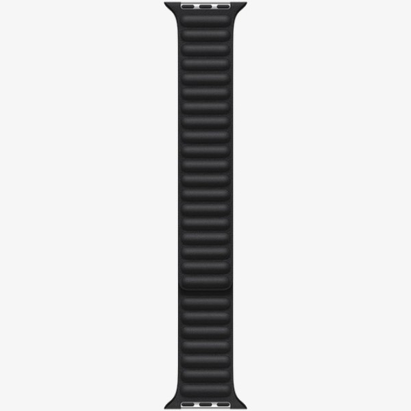 Ремешок для Apple Watch 41mm Midnight Leather Link Ink S/M (Черный)