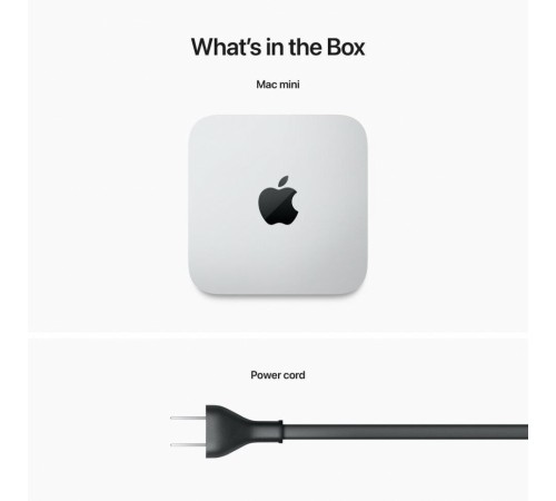 Apple Mac Mini (M2 Pro 10C CPU, 16C GPU, 16/512GB) (MNH73) Серебристый