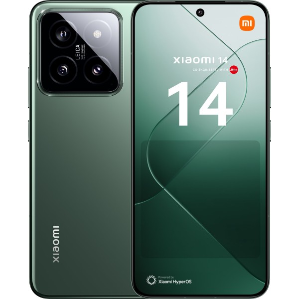 Смартфон Xiaomi 14 12/256 (GB) Green