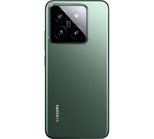 Смартфон Xiaomi 14 12/512 ГБ в зелёном цвете — мощный и стильный гаджет.