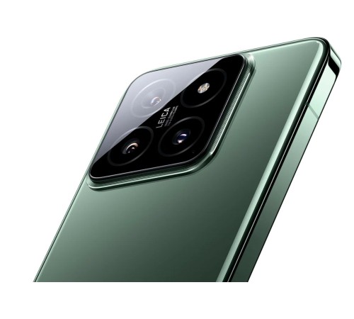 Смартфон Xiaomi 14 12/512 ГБ в зелёном цвете — мощный и стильный гаджет.