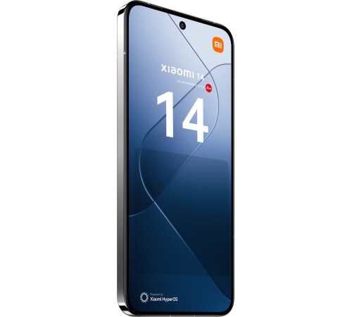 Смартфон Xiaomi 14 12/256 ГБ (RU) в белом цвете — мощный и стильный гаджет.