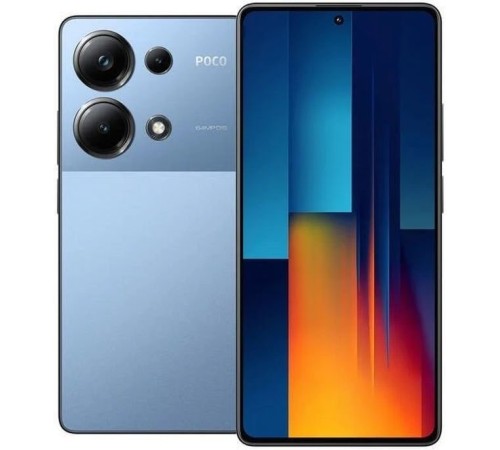 Смартфон Xiaomi POCO M6 Pro 8/256 ГБ в синем цвете: Dual nano-SIM, версия RU
