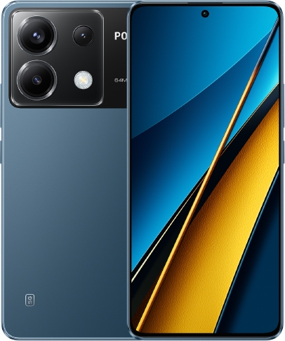 Смартфон Xiaomi POCO X6 5G 12/256ГБ, RU, Dual nano SIM, синий
