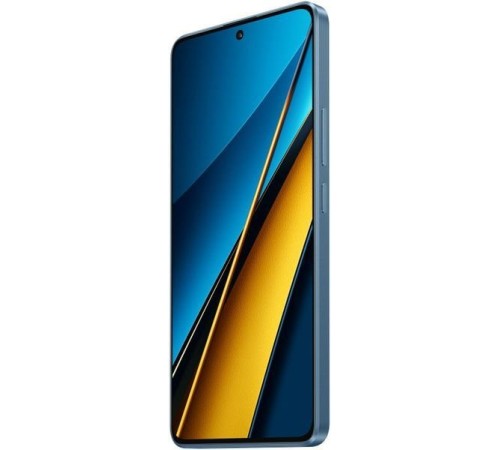 Смартфон Xiaomi POCO X6 5G 12/256 ГБ, Dual nano-SIM, синий — мощный выбор для истинных ценителей технологий.