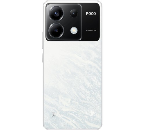 Смартфон Xiaomi POCO X6 5G 12/256ГБ, EU, Dual nano SIM — стильный белый гаджет с быстрой связью