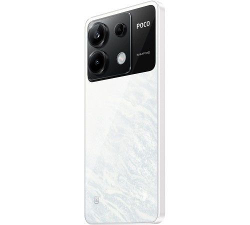 Смартфон Xiaomi POCO X6 5G 12/256ГБ, Dual nano SIM, белый — новая модель для России