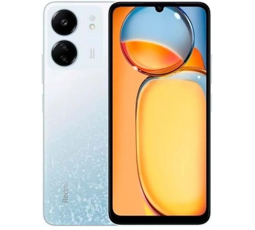 Смартфон Xiaomi Redmi 13C 4/128 ГБ — стильный и мощный гаджет в белом цвете с поддержкой 4G и NFC