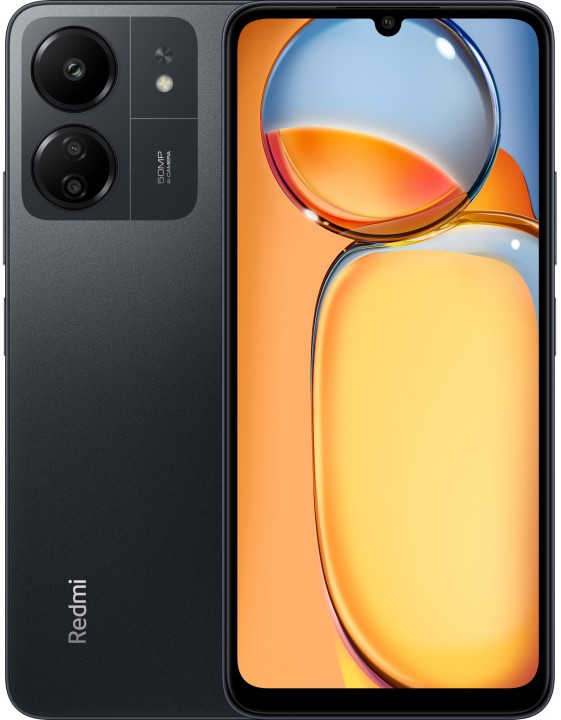 Смартфон Xiaomi Redmi 13C 8/256 ГБ RU, 4G, NFC, Dual nano SIM, черный