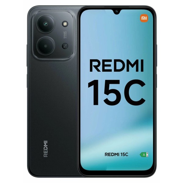 Смартфон Xiaomi Redmi 15C 4/256 ГБ RU, 4G, NFC, Dual nano SIM, черный
