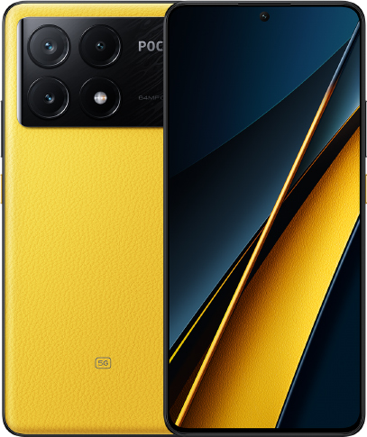 Смартфон Xiaomi POCO X6 Pro 5G 8/256ГБ, Dual nano SIM, желтый