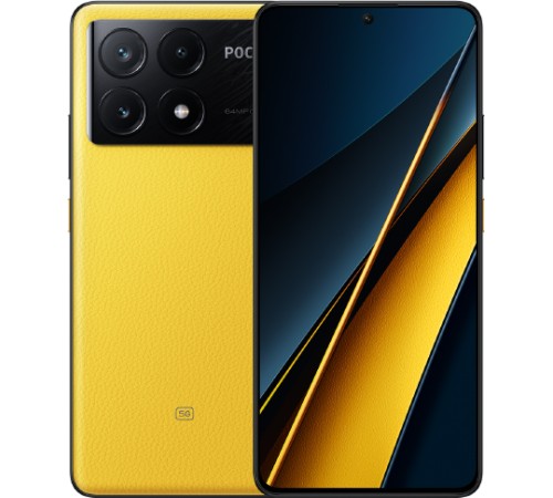 Смартфон Xiaomi POCO X6 Pro 5G 8/256ГБ, EU, Dual nano SIM — жёлтый POCO на максимальной скорости