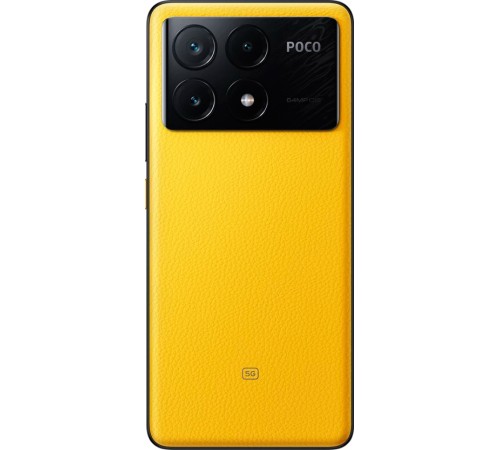 Смартфон Xiaomi POCO X6 Pro 5G 8/256ГБ, EU, Dual nano SIM — жёлтый POCO на максимальной скорости