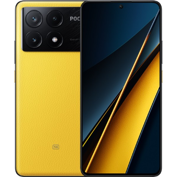 Смартфон Xiaomi POCO X6 Pro 5G 12/512ГБ, RU, Dual nano SIM, желтый
