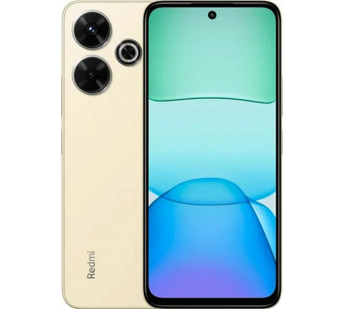 Смартфон Xiaomi Redmi 13x 8/256 ГБ Dual nano-SIM в золотистом цвете Silk Gold