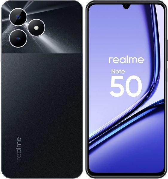 Смартфон Realme Note 50 3/64Gb Dual nanoSIM, RU, черный