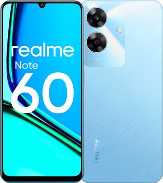 Смартфон Realme Note 60 4/128GB Dual nanoSIM, RU, голубой