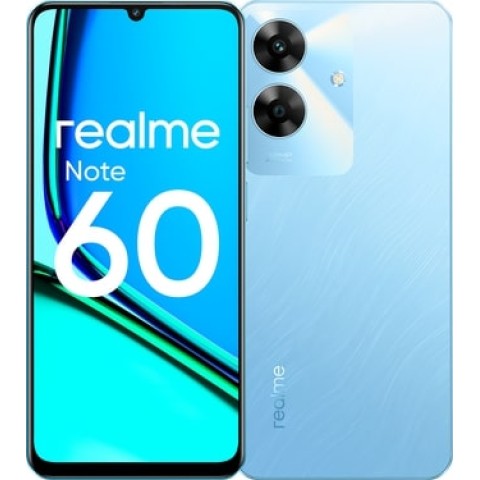 Смартфон Realme Note 60 4/128GB Dual nanoSIM, RU, голубой