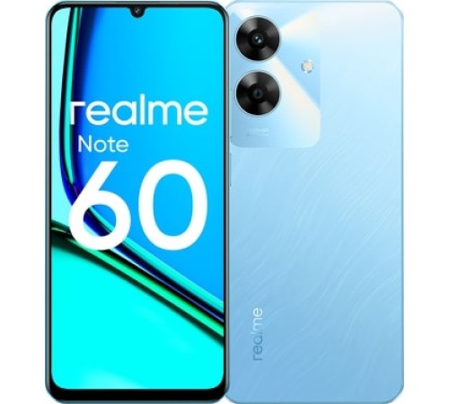 Realme Note 60 4/128GB Dual nanoSIM — голубой смартфон для России