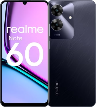 Смартфон Realme Note 60 4/128GB Dual nanoSIM, RU, черный