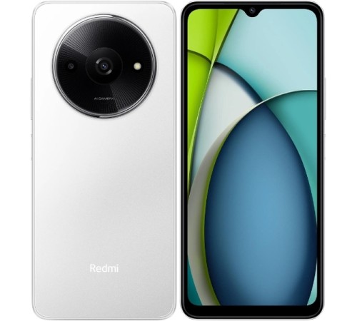 Смартфон Xiaomi Redmi A3x 3/64 ГБ RU в цвете moonlight white (белый): Dual nano SIM