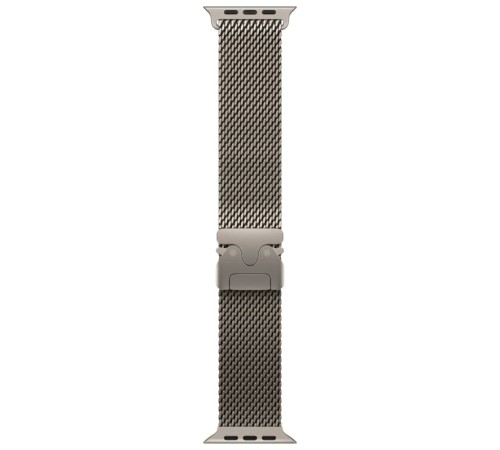 Apple Watch Ultra 2 (2024): умные часы с GPS и Cellular, корпус из бежевого титана, ремешок Natural Titanium Milanese Loop