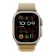 Apple Watch Ultra 2 (2024): бежевые титан и ремешок Alpine Loop Tan HK — стиль и функциональность в 49 мм