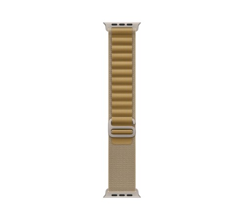 Apple Watch Ultra 2 (2024): бежевые титан и ремешок Alpine Loop Tan HK — стиль и функциональность в 49 мм