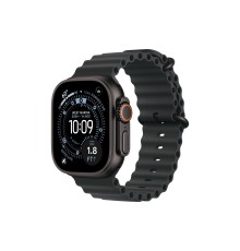 Умные часы Apple Watch Ultra 3 (2025) GPS + Cellular, 49 мм, корпус из черного титана, ремешок Ocean Band черного цвета