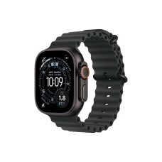 Умные часы Apple Watch Ultra 3 (2025) GPS + Cellular, 49 мм, корпус из черного титана, ремешок Ocean Band черного цвета Умные часы Apple Watch Ultra 3 (2025) GPS + Cellular, 49 мм, корпус из черного титана, ремешок Ocean Band черного цвета