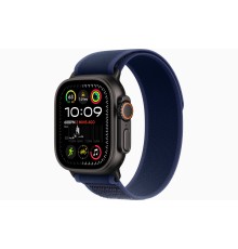 Умные часы Apple Watch Ultra 2 (2024) GPS + Cellular, 49 мм, корпус из черного титана, ремешок Blue Trail Loop US, размер M/L