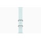 Apple Watch Ultra 2 (2024): умные часы с GPS и Cellular, корпус из бежевого титана, ремешок Ice Blue Ocean Band, 49 мм.